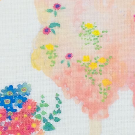 ガーゼハンカチ☆ピンクシリーズ☆ピンクひつじ