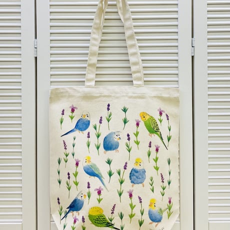 ジップパーカー☆ボタニカルシリーズ☆ラベンダーとセキセイ