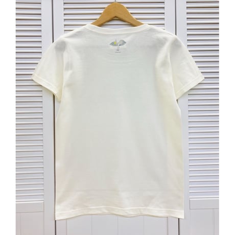 レディースTシャツ☆フルーツ&ハシビロコウ