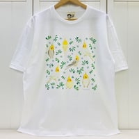 ビックTシャツ☆ボタニカルオカメ