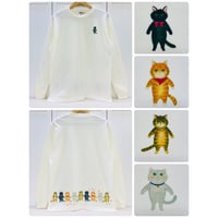 長袖Tシャツ☆9匹のネコ