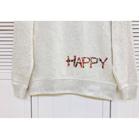 スウェットトレーナー☆HAPPY