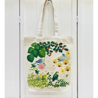 キャンバストートバックM☆森のことりたち