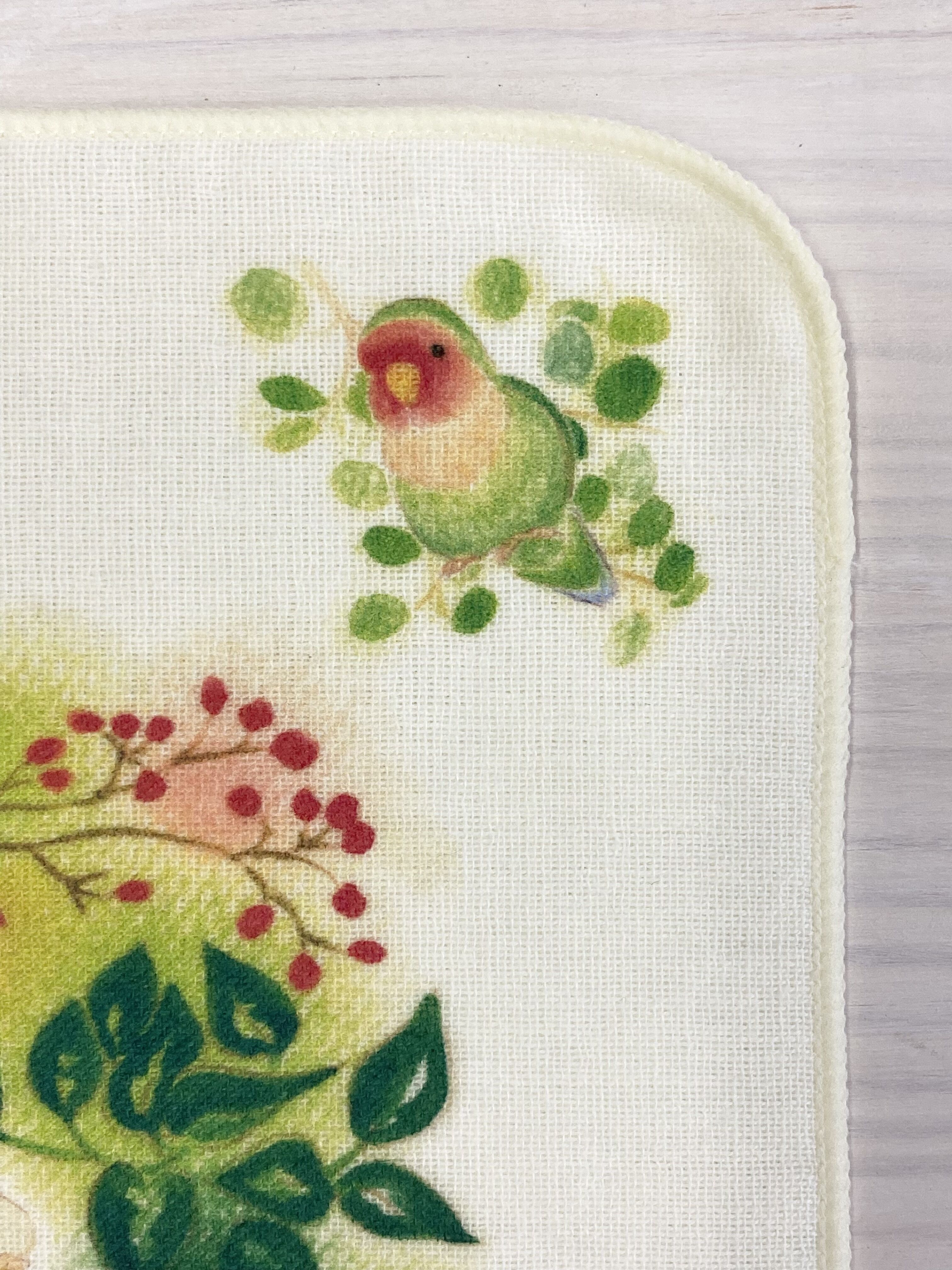 ハンカチ☆インコの森 | mongobess