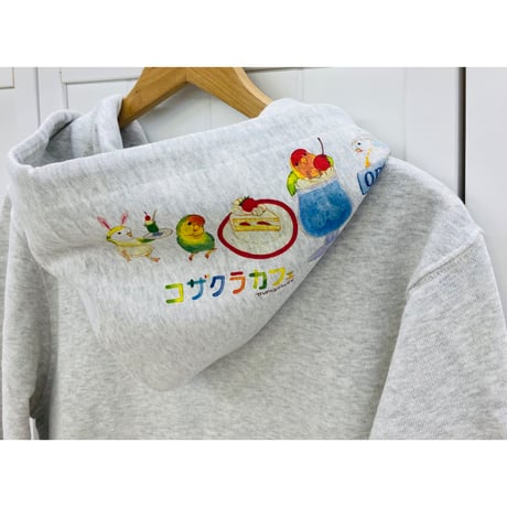ジップパーカー☆コザクラカフェ