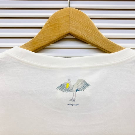 レディースTシャツ☆フルーツ&ハシビロコウ