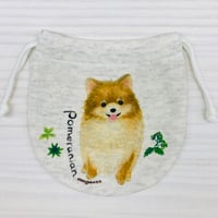 ミニ巾着☆ポメラニアン