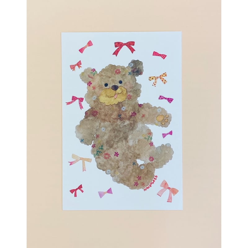 ポストカード☆モンゴくま | mongobess