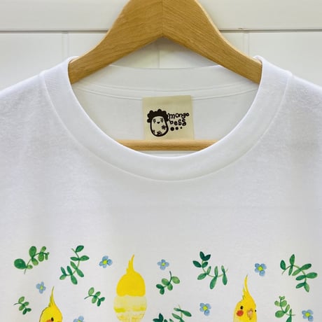 ビックTシャツ☆ボタニカルオカメ