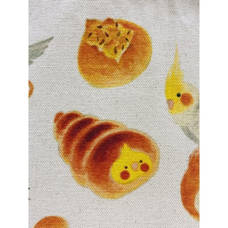 キャンバストートバックM☆オカメパン