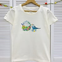 レディースTシャツ☆鳥かごシリーズ