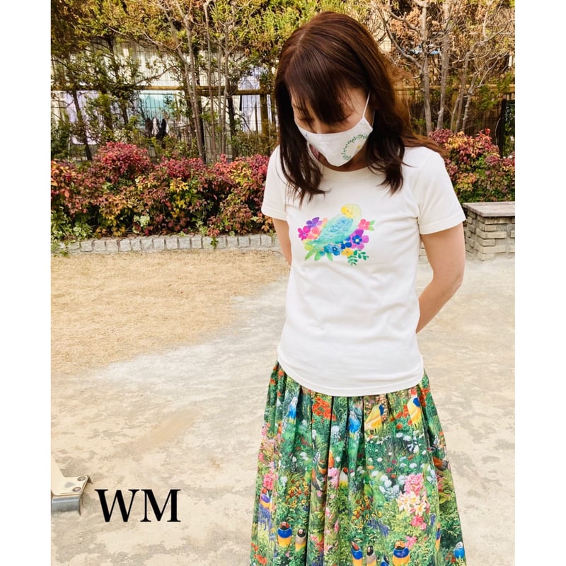 レディースTシャツ☆鳥かごシリーズ | mongobess