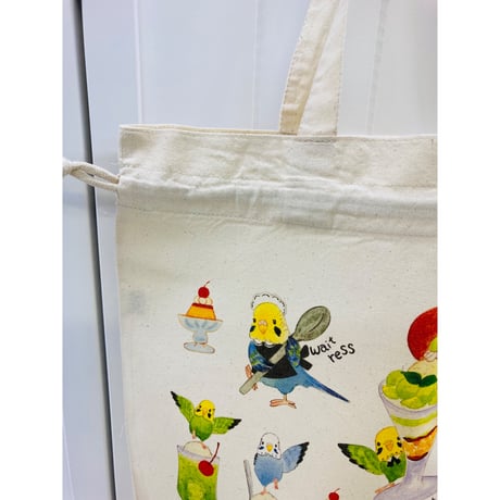 巾着トートM☆パーラーセキセイ