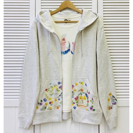 レディースTシャツ☆クルマサカオウムちゃん