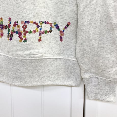 スウェットトレーナー☆HAPPY MY LIFE