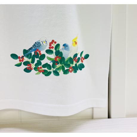 レディースTシャツ☆森のことりたち
