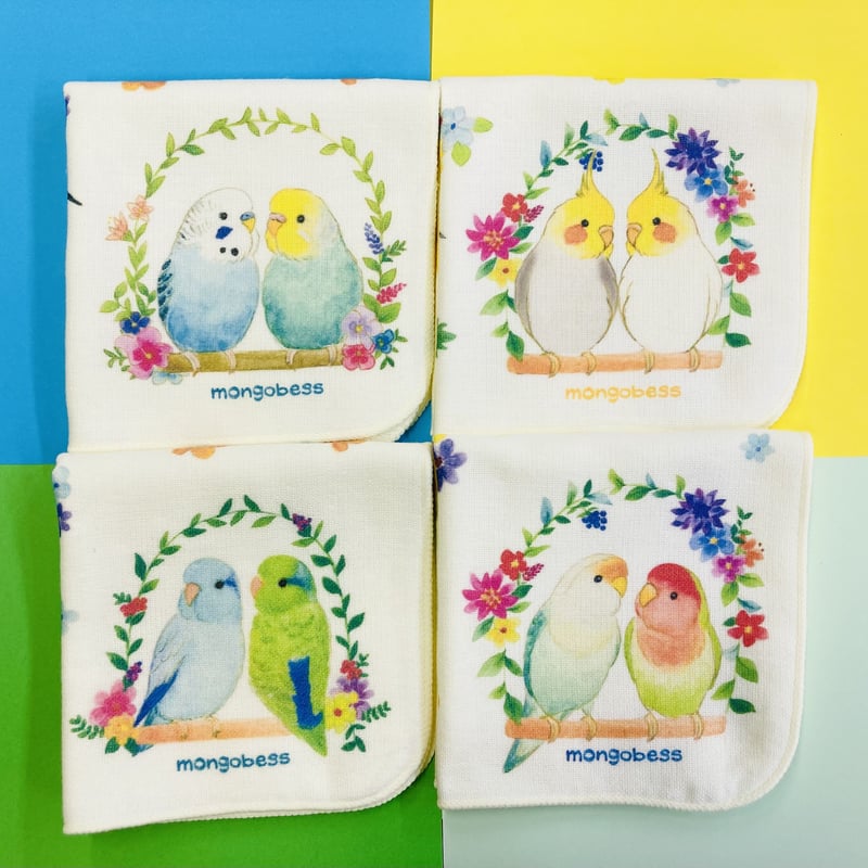 ハンカチ☆鳥かごインコシリーズ☆ | mongobess