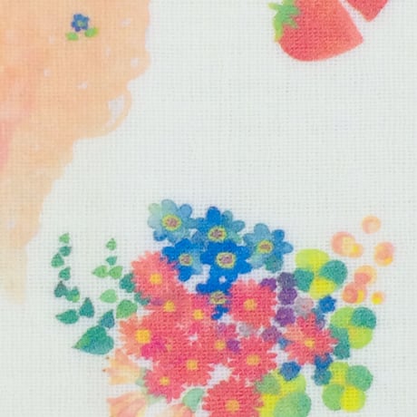 ガーゼハンカチ☆ピンクシリーズ☆ピンクひつじ