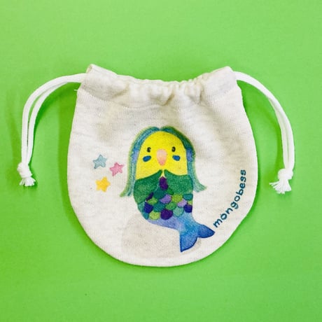 お守りミニ巾着☆アマビエことりシリーズ