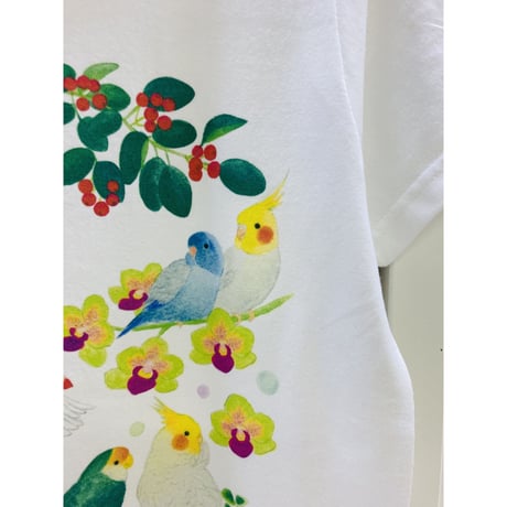 レディースTシャツ☆森のことりたち