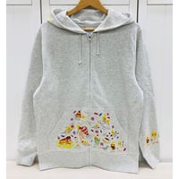 ジップパーカー☆オカメ喫茶