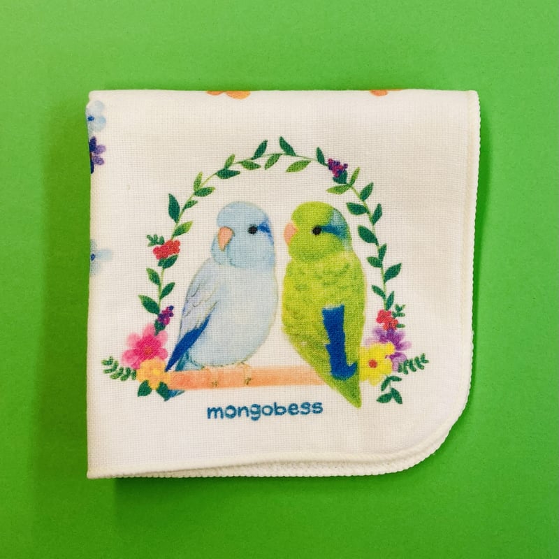 ハンカチ☆鳥かごインコシリーズ☆ | mongobess