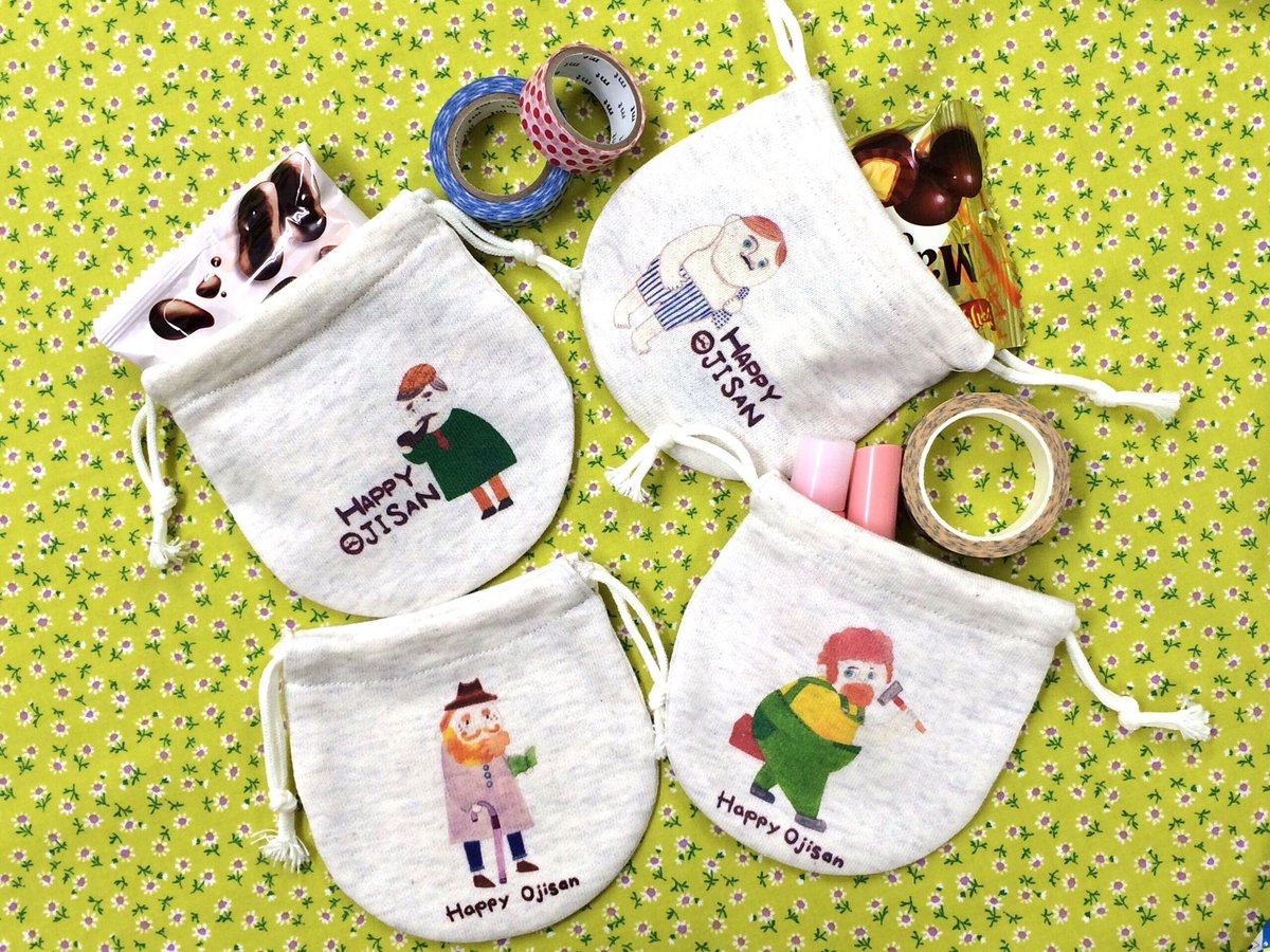 ミニ巾着☆ハッピーおじさんシリーズ☆ | mongobess