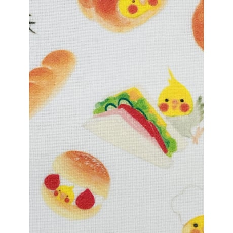 ハンカチ☆オカメパン