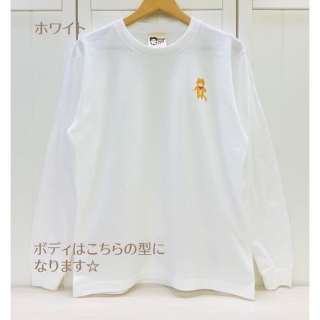 長袖Tシャツ☆和菓子と文鳥