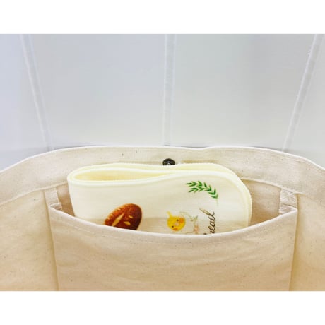 サコッシュM　内ポケット付☆小鳥のリース