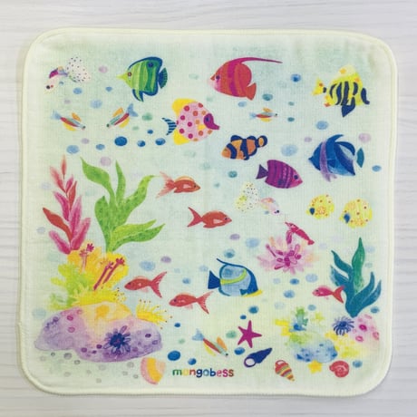 ガーゼハンカチ☆熱帯魚