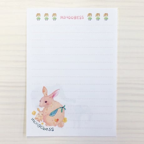 切り離せるメモ帳☆モンゴシリーズ