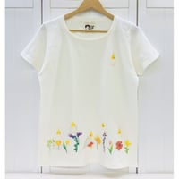 レディースTシャツ☆ラウンドオカメ