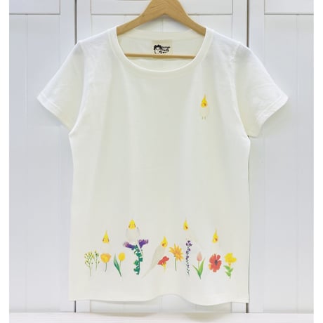 レディースTシャツ☆ラウンドオカメ