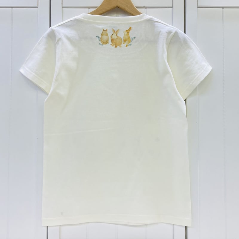 malbon ウサギイラスト Tシャツ ホワイトM malbon ウサギイラスト Tシャツ ホワイトS Malbon Golf マルボン