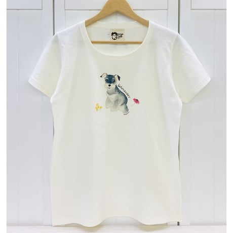 レディースTシャツ☆シュナウザー