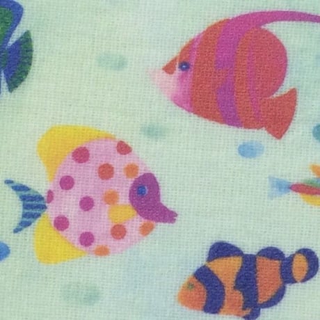 ガーゼハンカチ☆熱帯魚