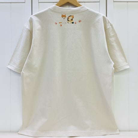 ビックTシャツ☆ボタニカル猫