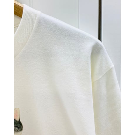 長袖Tシャツ☆花束猫