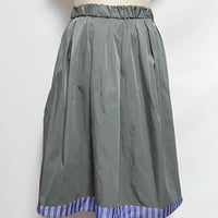 ANANAS 裾マルチストライプ リバーシブル スカート