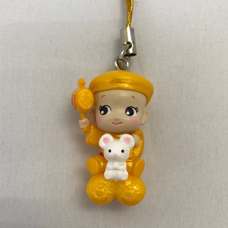 限定】こぞうくんストラップ（子）Ver.金色 | こぞうくんネットストア