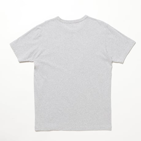 26/-リサイクル×オーガニック天竺 DAILY T-SHIRT GOMASHIO GREY