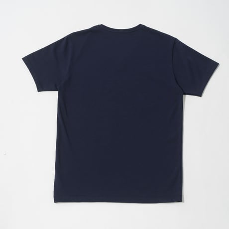 STELLAR CONFLICT天竺　S/S　T-SHIRT  Vネック NOBLE NAVY