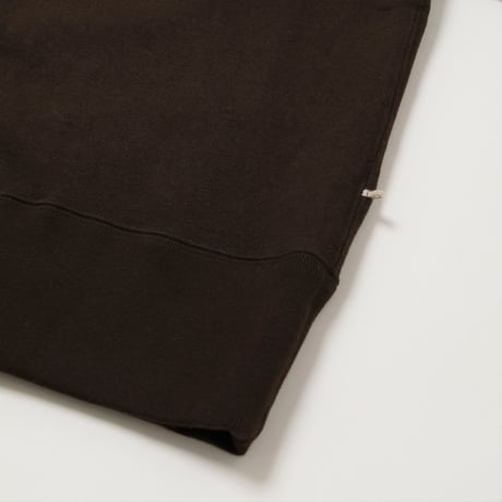 EG PIARA CASHMERE 吊り裏毛 C/Nスウェット  CHOCOLATE