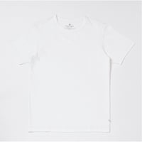 36//スビンゴールドオーガニック×シーアイランド種オーガニック天竺　S/S　T-SHIRT WHITE