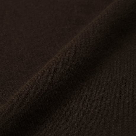 EG PIARA CASHMERE 吊り裏毛 C/Nスウェット  CHOCOLATE