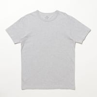 26/-リサイクル×オーガニック天竺 DAILY T-SHIRT GOMASHIO GREY