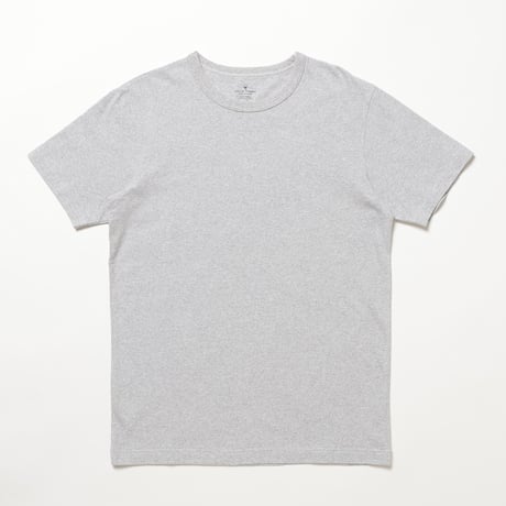 26/-リサイクル×オーガニック天竺 DAILY T-SHIRT GOMASHIO GREY