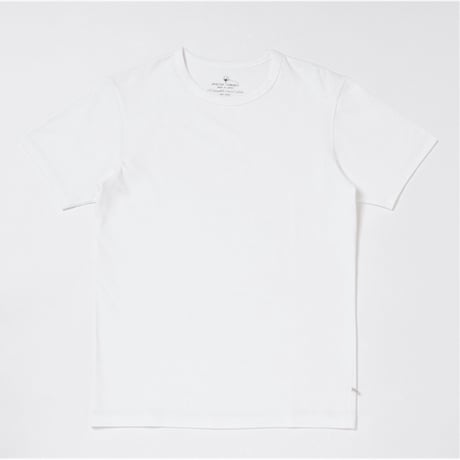 【WEB限定】40//アルティメイトピマ天竺　S/S　T-SHIRT WHITE