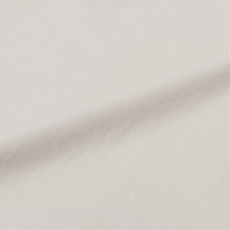 30//トルココットンOE度詰め天竺　S/S　T-SHIRT　IVORY